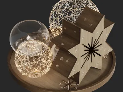 CHRISTMAS DECORATION 01 3D model