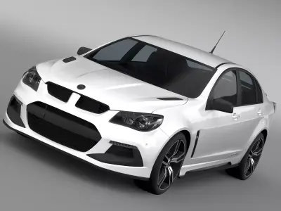 HSV Clubsport R8 Gen F2 2017 3D model