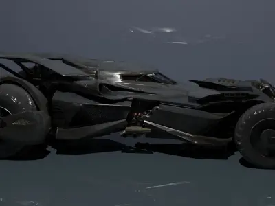 Ben Affleck Batman 3D model