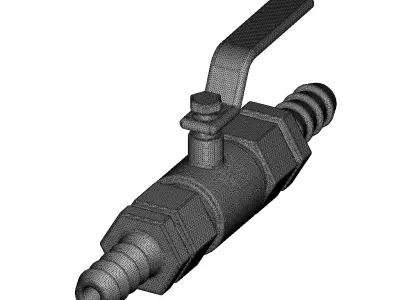 Premium Ball Valve 3D print model