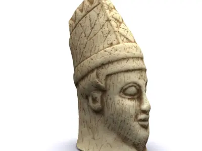 Statuette - Nemrut Head 3D model