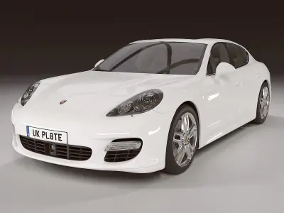 Porsche Panamera Turbo 3D model