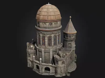 Observatory Tower 3D model