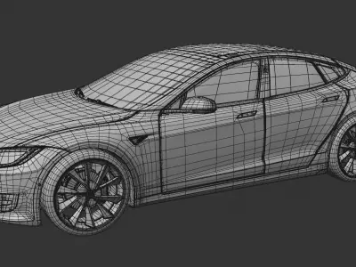 Model S 2020 3D model