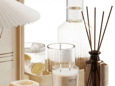 Decorative Set-08 3D model