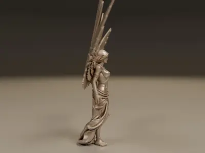 angel statue 3D print model order