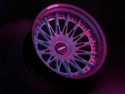 Rotifrom NEK Wheel  Low-poly 3D model