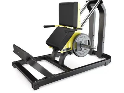 Technogym - Plate Loaded - Calf 3D model
