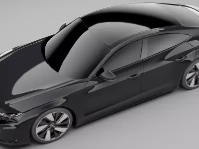 Audi E tron 3D model