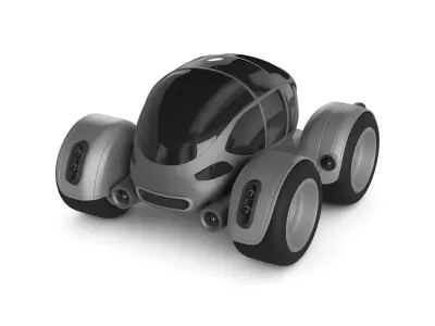 Amphibious Car 3D model