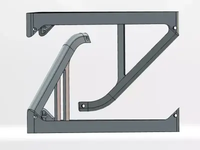 Impossible Floating Table Tensegrity Table Desk Sculpture Free 3D print model