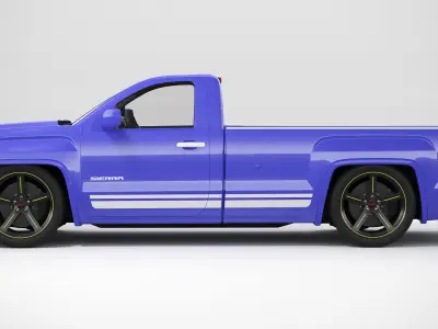2018 GMC Sierra 1500 Custom 3D model