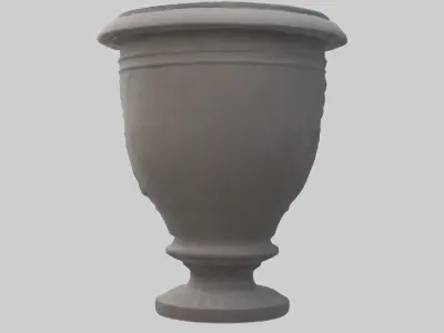 Outdoor vase model 3D model