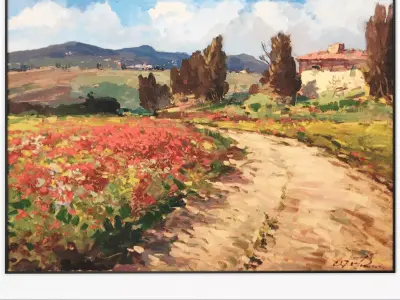 Art Frames 141- Impressionist Art 4 3D model