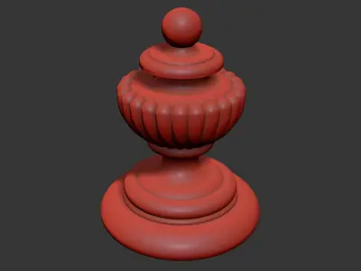 Pinecone Corbel  3D model