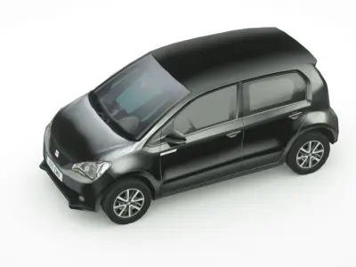 Seat Mii electric 2020 Low-poly 3D model