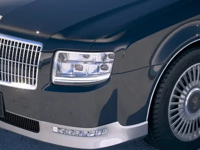 Toyota Century 2018 3D model