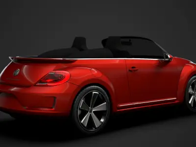Volkswagen E Bugster Speedster 2020 3D model