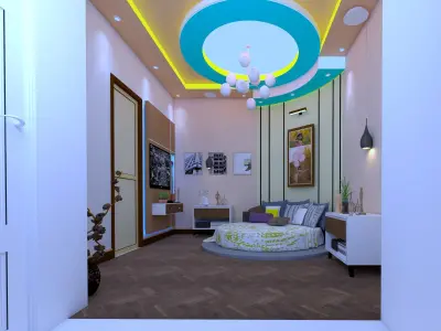CHILDREN BEDROOM 3D model