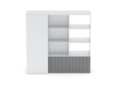 Herman Miller Locale Cabinet 4 3D model