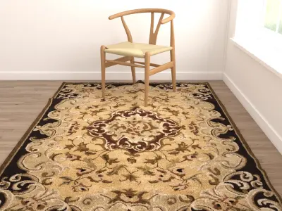 Rugs No 590 Low-poly 3D model