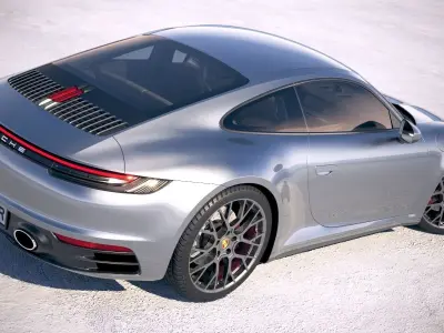 Porsche 911 Carrera 4S 2019 3D model
