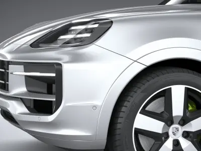 Porsche Cayenne E-Hybrid 2024 3D model