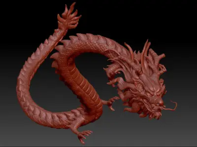 Chinese Dragon 3D model order