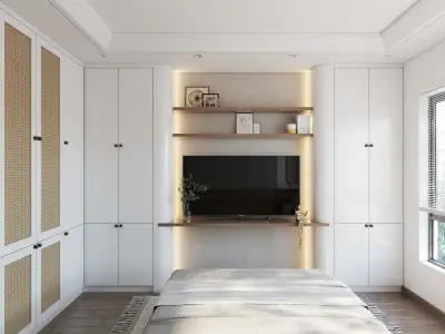 Modern Minimalist Interior 3D model