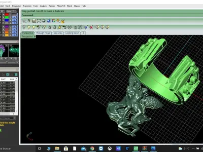 San miguel ring 3D print model