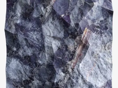 443-RockPanel piece of rock 3D model