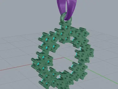 Diamond PENDANT Valentines Day Gift 3D print model