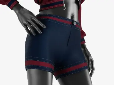 Sport Sweatshirt And Hoodie For Women 3D model