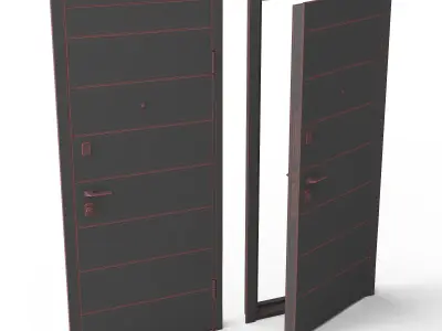 Ledhya Door 3D model
