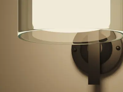 INTERIOR LAMP SMC WALL LAMP CORDIC Free 3D model