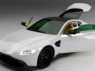 Aston Martin Vantage 3D model
