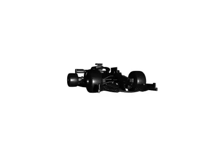 Formula One Racing Car 3D Model 3D print model