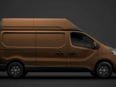 Fiat Talento Van L2H2 2020 3D model