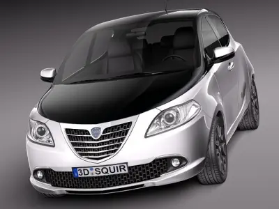 Lancia Ypsilon 2012 3D model