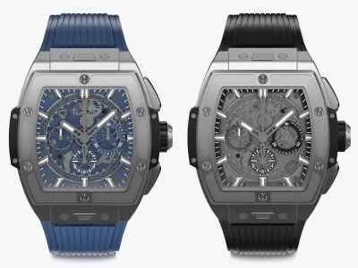 Hublot Spirit of Big Bang Titanium Ceramic 42mm Luxury Watch 3D model