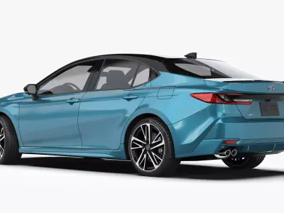 Toyota Camry Hybrid 2025 3D model