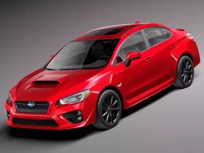 Subaru Impreza WRX 2015 3D model