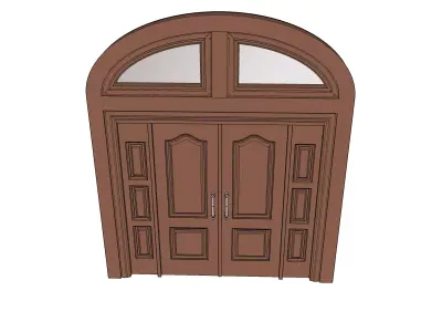 DOUBLE DOORS 01 Free 3D model