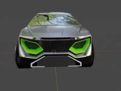  Futuristic Vision Concept SUV 3D model