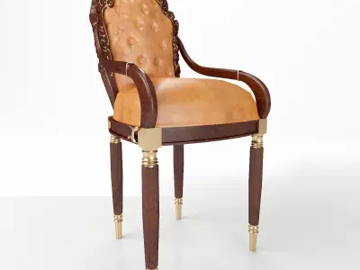 luxury chair 79 3D model