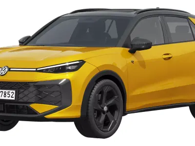 Volkswagen T-Roc R-Line 2026 3D model