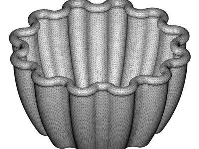 Plastic Soup Bowl 3D model