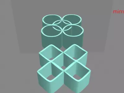 Ambiguous Cylinder Illusion 3d-printable 3D print model