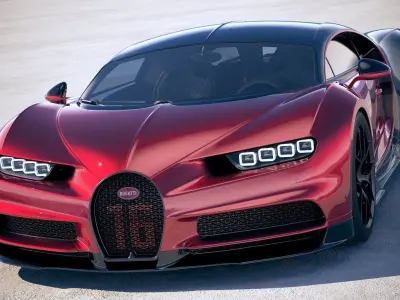 Bugatti Chiron Sport 2019 3D model