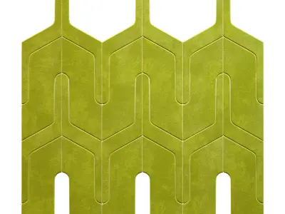 3D Panel Echo Parquet Low-poly 3D model